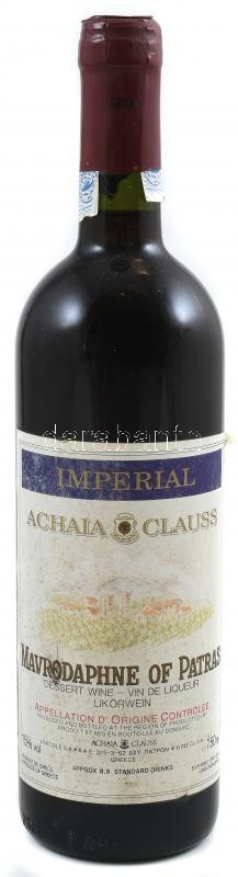 cca. 2000 görög likőr vörös bor, 750ml, 15%