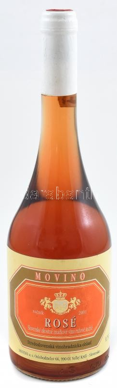 2001 szlovén, Rosée, 750ml, 11,5%