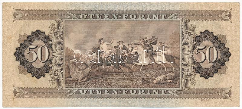 1951. 50Ft 'D 500 098286' T:III pötty folt Adamo F18 - Image 2