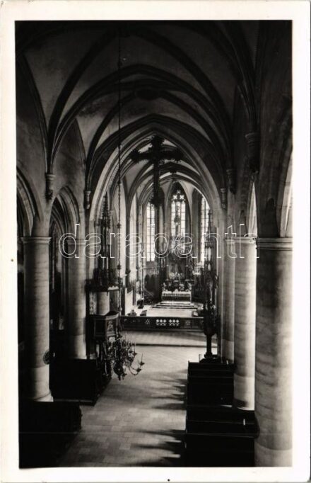 Sopron, Szent Mihály templom, belső. Diebold Foto (EK)