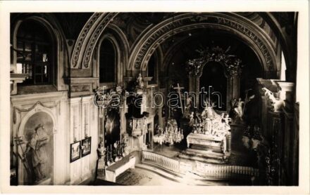 Sopron, Szentlélek templom, belső. Diebold Foto