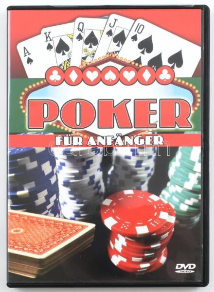 Póker kezdőknek, oktató DVD, német, angol és francia nyelven