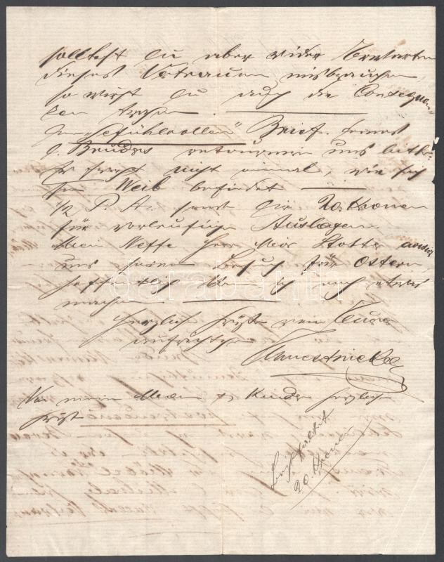 cca 1880 Eduard Kohn Miskolc fejléces számla - Image 2