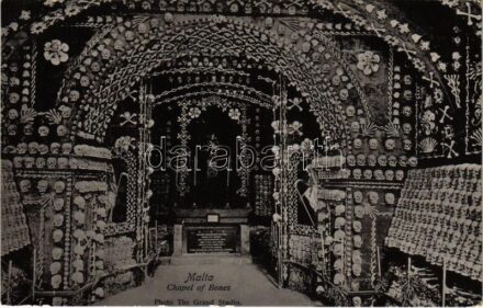 Valletta (Malta), Chapel of Bones, interior. Photo The Grand Studio (fa)