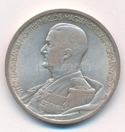 1939. 5P Ag 'Horthy balra' T:2 Adamo P8.2