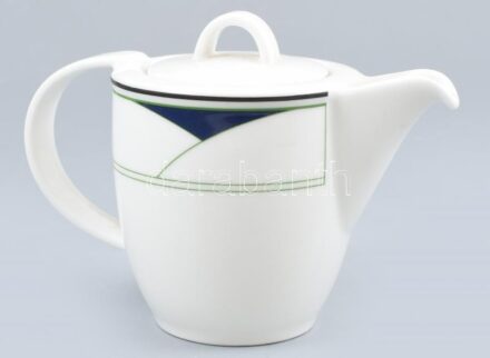 Villeroy & Boch modern kávé kiöntő, matricás, jelzett, hibátlan, m: 11,5 cm