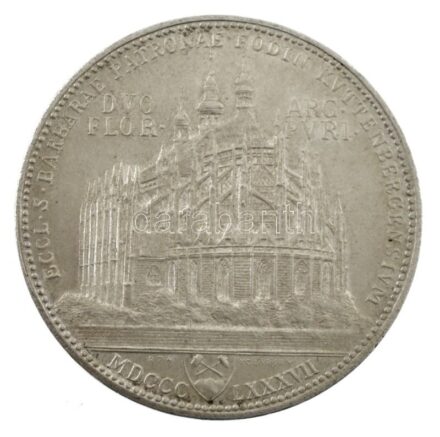 Ausztria 1887. 2Fl Ag 1974-ben készült Kolarsky utánverete, Körmöcbánya T:1- Austria 1887. 2 Florin Ag Kolarsky-restrike from 1974, Kremnica C:AU Krause X#M7