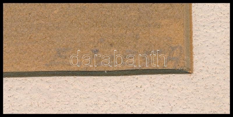 Edvi Illés Aladár (1870-1958): Erdőrészlet. Ceruza, papír. Jelzett. 20X15,5 cm - Image 3