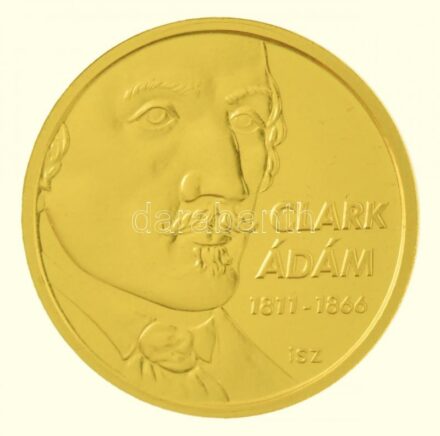 2011. 5000Ft Au 'Clark Ádám' kapszulában (0,5g/0.999) T:P Hungary 2011. 5000 Forint Au 'Ádám Clark' in capsule (0,5g/0.999) C:P