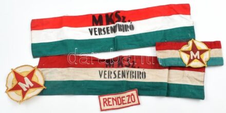 5 db vegyes szocreál karszalag