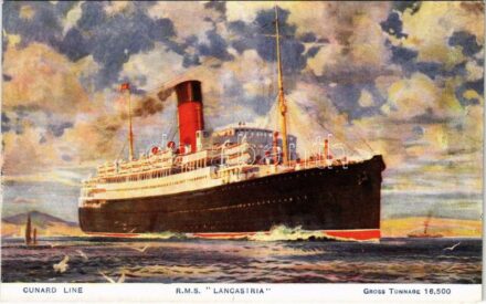 RMS Lancastria, Cunard Line ocean liner