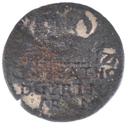 Erdélyi Fejedelemség 1612N-B Széles Garas Ag 'Báthori Gábor' Nagybánya. Ritkán előforduló évszám!!! (1,31g) T:3 patina Principality of Transylvania 1612N-B Groschen Ag 'Gabriel Báthori' Baia Mare. Rarely occuring year of issue!!!