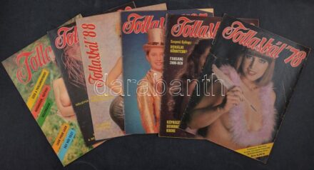 cca 1978-1987 A Tollasbál 6 db száma