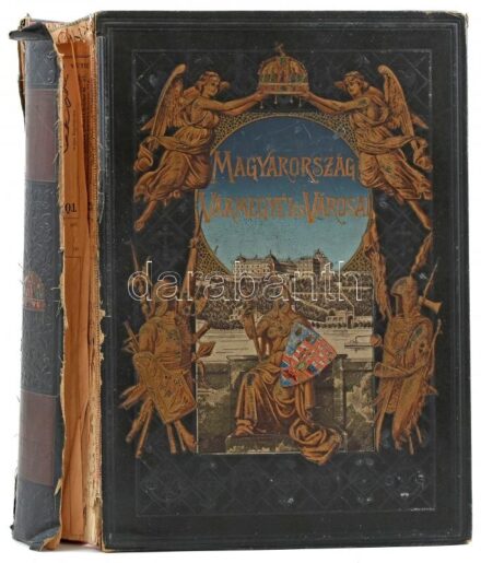Zemplén vármegye és Sátoraljaújhely r. t. város. In: Borovzsky Samu: Magyarország vármegyéi és városai. Bp., Apollo. Kiadói dombornyomott, festett egészvászon kötés, gerinc levált, színezett lapszélek, viseltes állapotban.