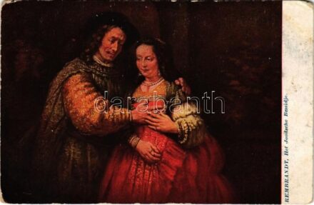 1916 Het Joodse Bruidje / The Jewish Bride. W. de Haan Serie Z. s: Rembrandt (EM)