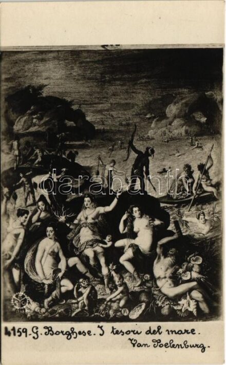 I tesori del mare. Galleria Borghese. Van Poelenburg