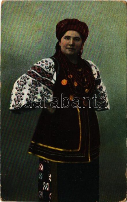 1916 Typ malorosyjski / Types from 'Little Russia', Ukrainian folklore (EK)