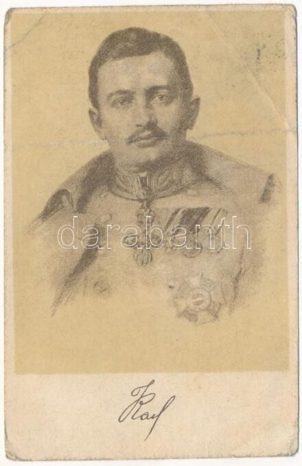 1918 IV. Károly / Charles I of Austria. K.K. Österr. Militär-Witwen- und Waisenfond Zweigverein 'Stadt Wien' (fa)