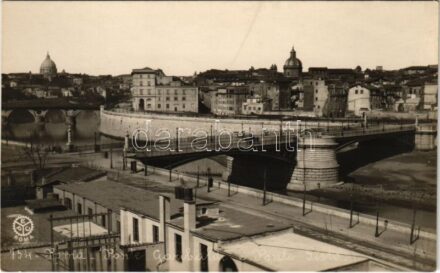 Roma, Rome; Ponte Garibaldi e Ponte Sisto