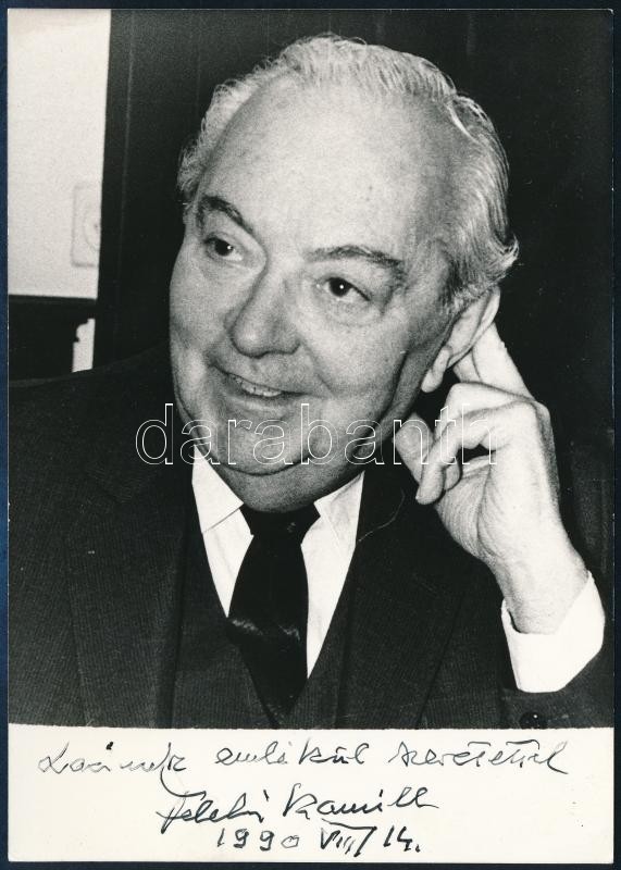 Feleki Kamill színművész dedikált fotója 10x15 cm