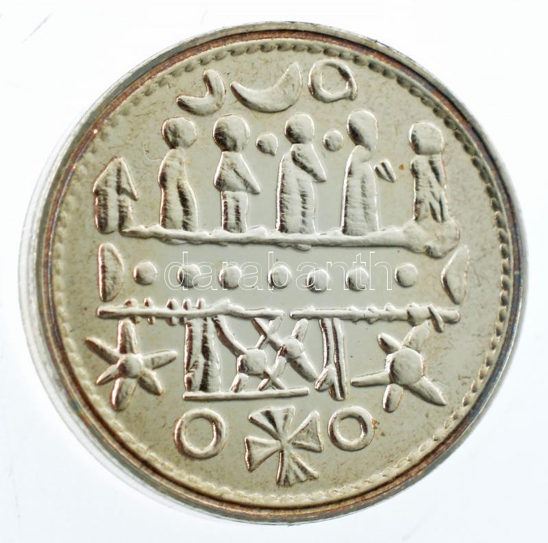 DN 'Magyarok Kincstára - III. Béla dénár' ezüstözött rézötvözet utánveret kapszulában, tanúsítvánnyal (26mm) T:PP patina