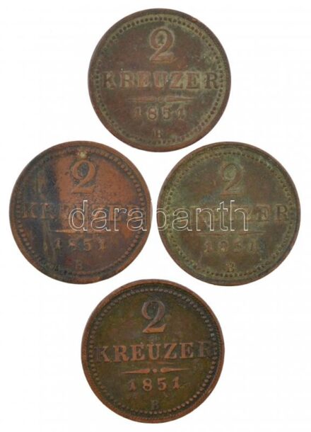 1851B 2kr Cu (4x) T:2-3 ph. Adamo M5