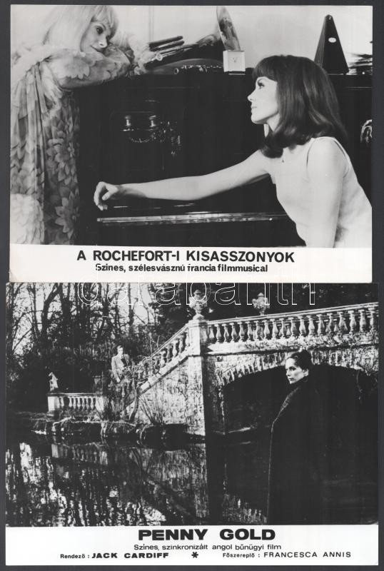 cca 1986 előtt, külföldön gyártott tizenegy film egy-egy jelenete, 11 db vintage produkciós filmfotó, ezüst zselatinos fotópapíron, a használatból eredő kisebb hibákkal, 18x24 cm - Image 2