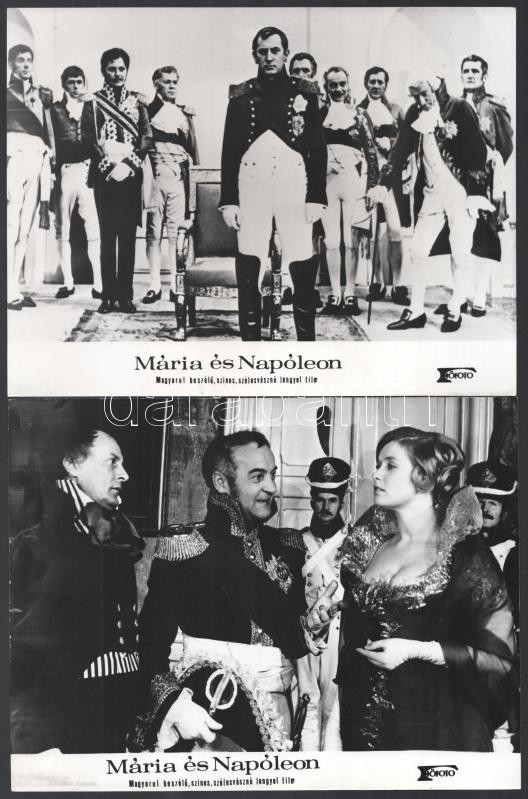 cca 1966 ,,Mária és Napóleon' című lengyel film jelenetei és szereplői, 13 db vintage produkciós filmfotó (a használatból eredő kisebb hibákkal), ezüst zselatinos fotópapíron, 18x24 cm - Image 3