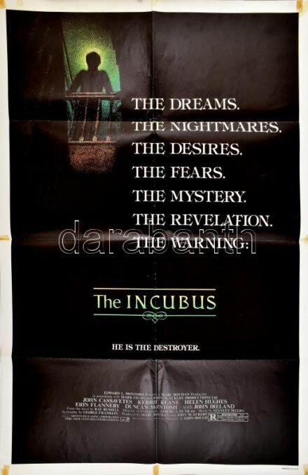 The Incubus c. film mozi plakát 70x90 cm Hajtva