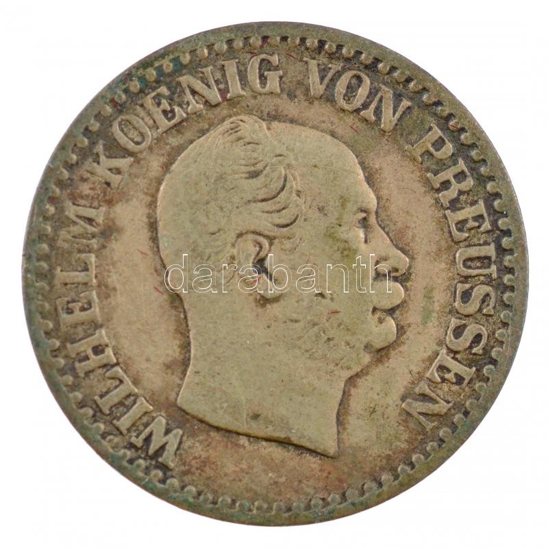 Német Államok / Poroszország 1865A 1gr Ag 'I. Vilmos' T:2- patina German States / Prussia 1865A 1 Groschen Ag 'Wilhelm I' C:VF patina Krause KM#485 - Image 2