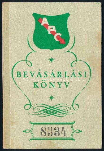 cca 1930 ABC bevásárlási könyv 16p.