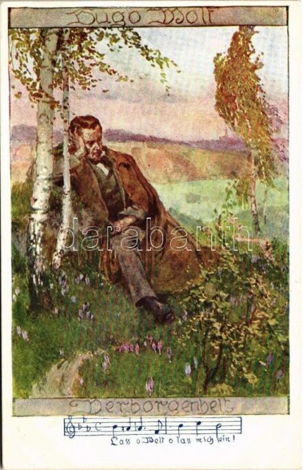 1920 Hugo Wolf - 'Verborgenheit' B.K.W.I. 321-2. s: E. Schütz