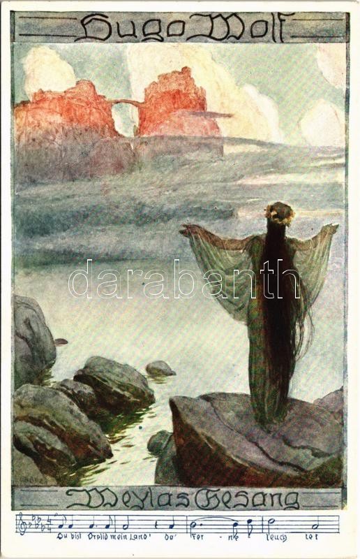 1920 Hugo Wolf - 'Weylas Gesang' B.K.W.I. 321-3. s: E. Schütz