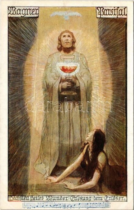 1920 Wagner - 'Parsifal' B.K.W.I. 205-4. s: E. Schütz