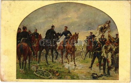 Schlacht bei Königgratz. Amtliche Ausgabe der Königlichen Zeughaus-Verwaltung. Verlegt v. Julius Bard, Berlin / Battle of Königgrätz (1866), Austro-Prussian War s: Hünten (EK)