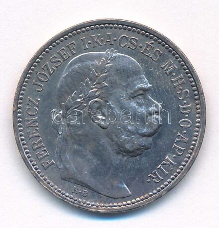 1915KB 1K Ag 'Ferenc József' T:1- patina, kis ph Adamo K5.1