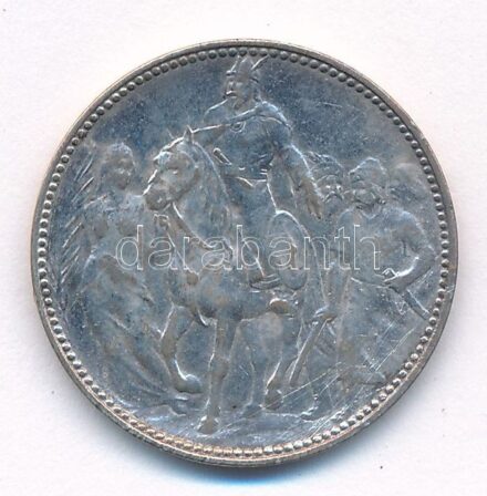 1896KB 1K Ag 'Millenium' T:2,2- patina, karc Adamo K5.2