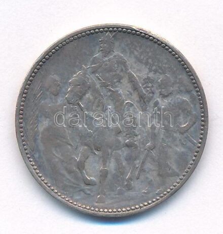 1896KB 1K Ag 'Millenium' T:2-,3 patina, ph Adamo K5.2