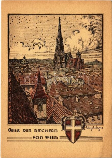 Wien, Vienna, Bécs; Über den Dächern von Wien s: Heinz Wagner (hole)