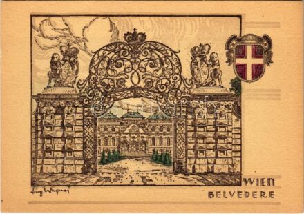 Wien, Vienna, Bécs; Belvedere s: Heinz Wagner (EK)