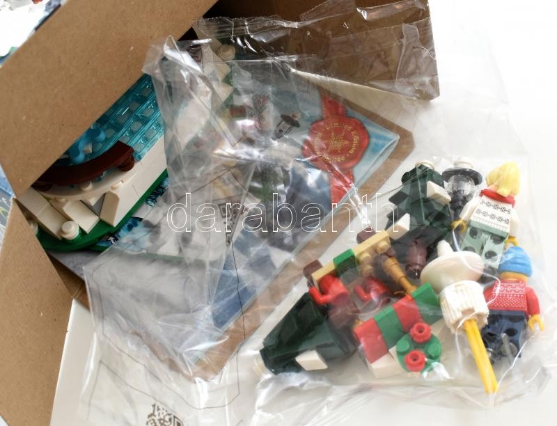Lego limitált kiadású karácsonyi szett (korcsolyapálya), cikkszám: 40416, komplett, eredeti dobozában - Image 2