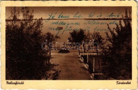 1944 Palics, Palic; Tó / lake (EK)