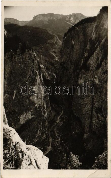 1944 Gyilkos-tó, Ghilcos, Lacul Rosu; Békás-szoros / Cheile Bicazului / gorge (EB)