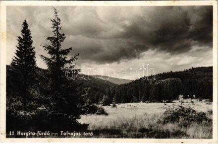 1944 Hargitafürdő, Hargitha-Bai; Tolvajos-tető / mountain peak (fl)