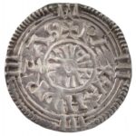 1047-1060. Denar Ag 'I. András' (0,79g) T:1,1- Hungary 1047-1060. Denar Ag 'Andreas I' (0,79g) C:UNC,AU Huszár 9., Unger I.: 5.