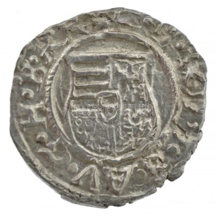 1581K-B Denár Ag 'Rudolf' kapszulában, tanúsítvánnyal (0,64g) T:2,2- patina Huszár: 1059., Unger II. 811.a