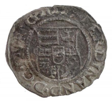 1554K-B Denár Ag 'I. Ferdinánd' (0,46g) T:2 patina Huszár: 935., Unger II.: 745.a