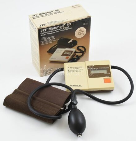 Marshall 80 digitális vérnyomásmérő, jó állapotban, eredeti dobozában, nem kipróbált