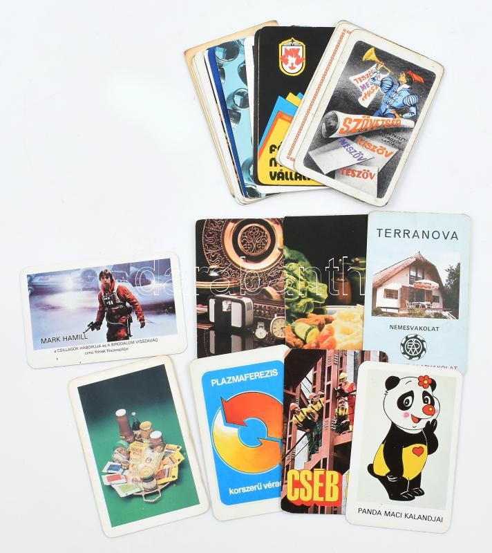 1983 25 db kártyanaptár