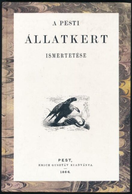[Lázár Kálmán]: A pesti állatkert ismertetése egy szakértőtől. Bp., 1996., Enciklopédia Kiadó. Az 1866-os reprint kiadása. A hasonmás kiadványt a Fővárosi Állat- és Növénykert - az intézmény fennállásának 130-adik